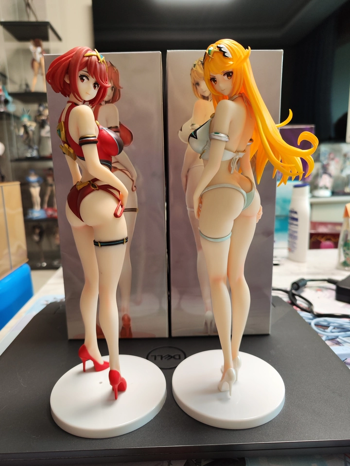 Model Kit Xenoblade - 애니메이션 피규어 Xenoblade Chronicles Pyra Mythra