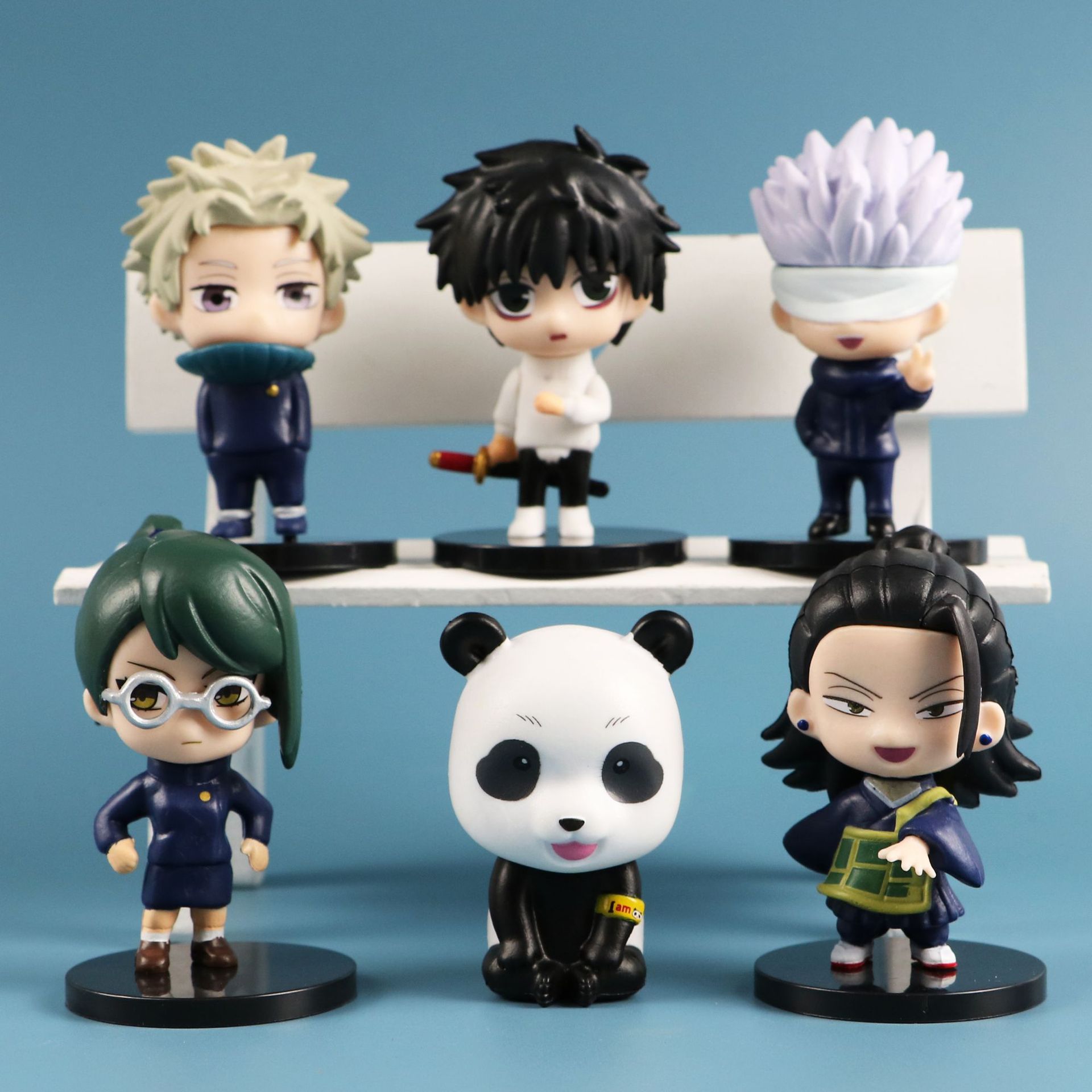 Model Kit Jujutsu Kaisen - 6 개/대 만화 Jujutsu Kaisen Gojo