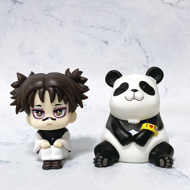 Model Kit Jujutsu Kaisen - 애니메이션 주술회전 캐릭터 귀여운 초소 &