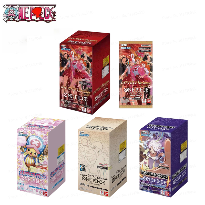Model Kit One Piece Bandai - 공식 Opcg 원피스 일본어 버전 Eb01/Eb02/Eb03/Eb04