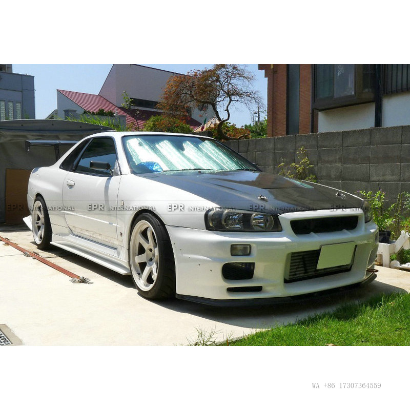 Model Kit R34 - 닛산 GTR 스카이라인 R34 카본 파이버