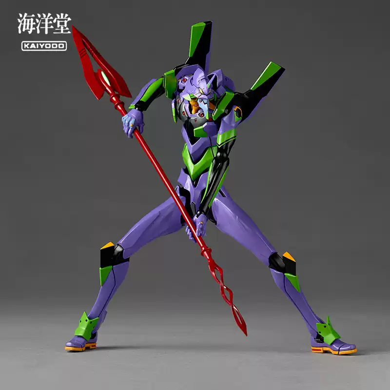 Model Kit Eva 00 - 재고 있음 오리지널 카이요도 레볼텍 어메이징