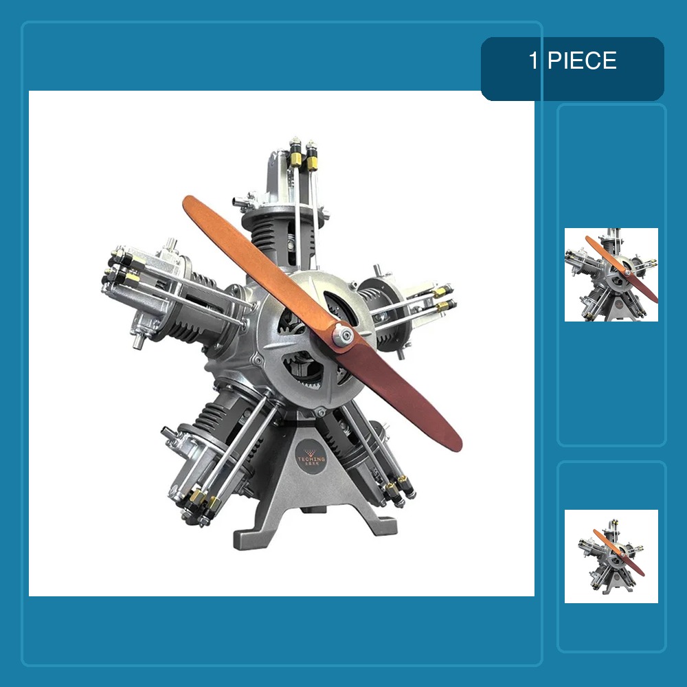 Model Kit V8 Engine - TECHING V8 엔진 금속 모델 조립