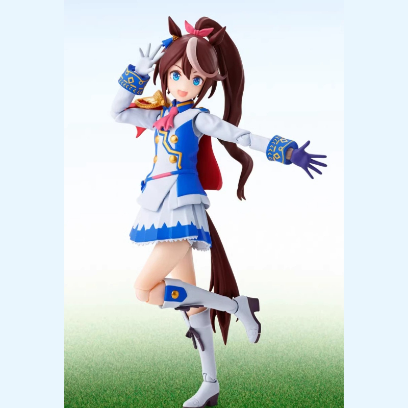 Model Kit Uma Musume - 반다이 SHFiguarts 토카이 테이오 액션 피규어