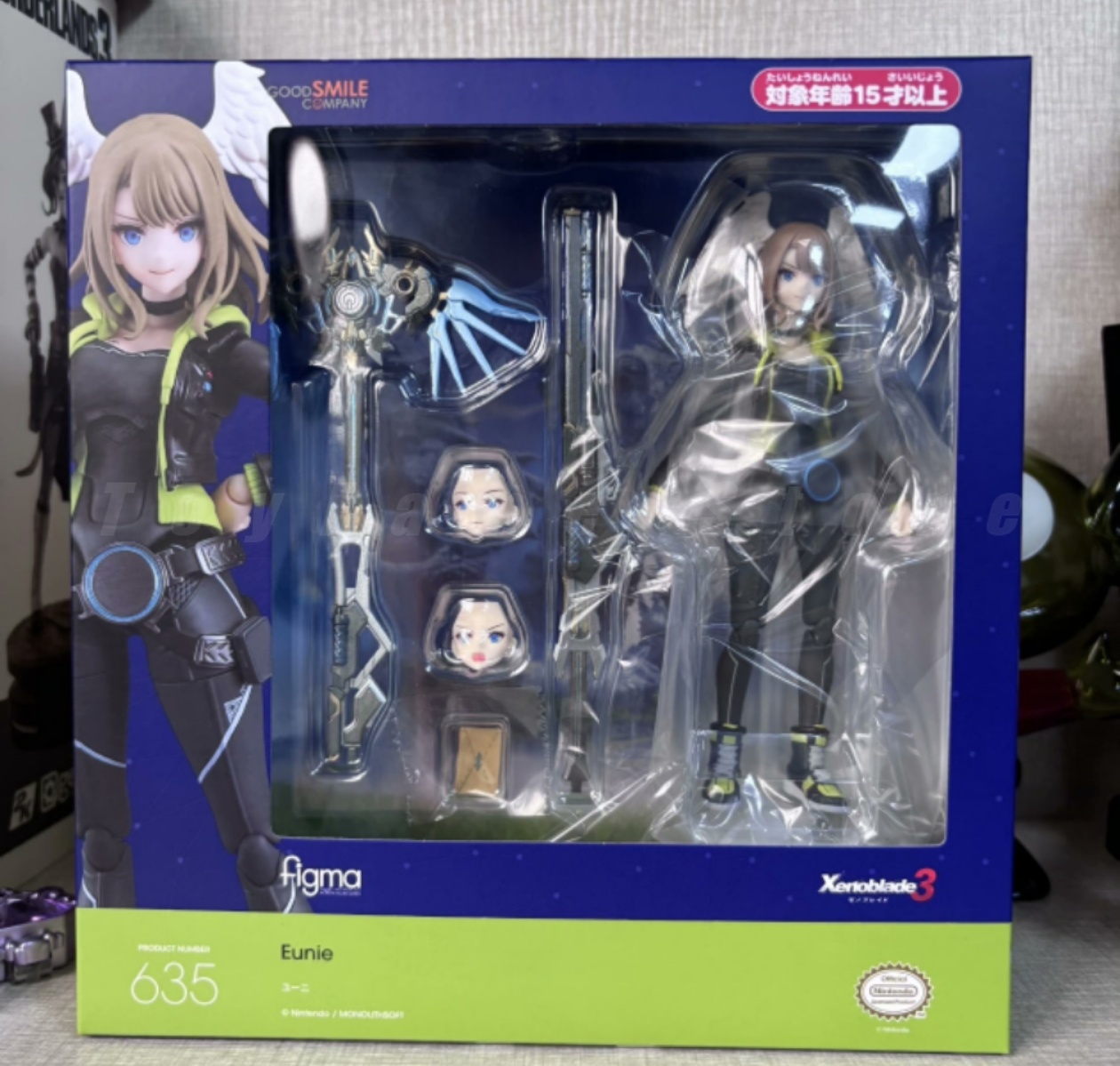 Model Kit Xenoblade - 오리지널 박스 맥스팩토리 피그마 635 제노블레이드