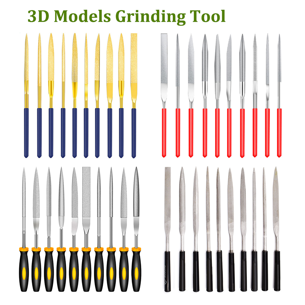 Model Kit Cutter - 조각 연삭 파일 바늘 디버링 키트