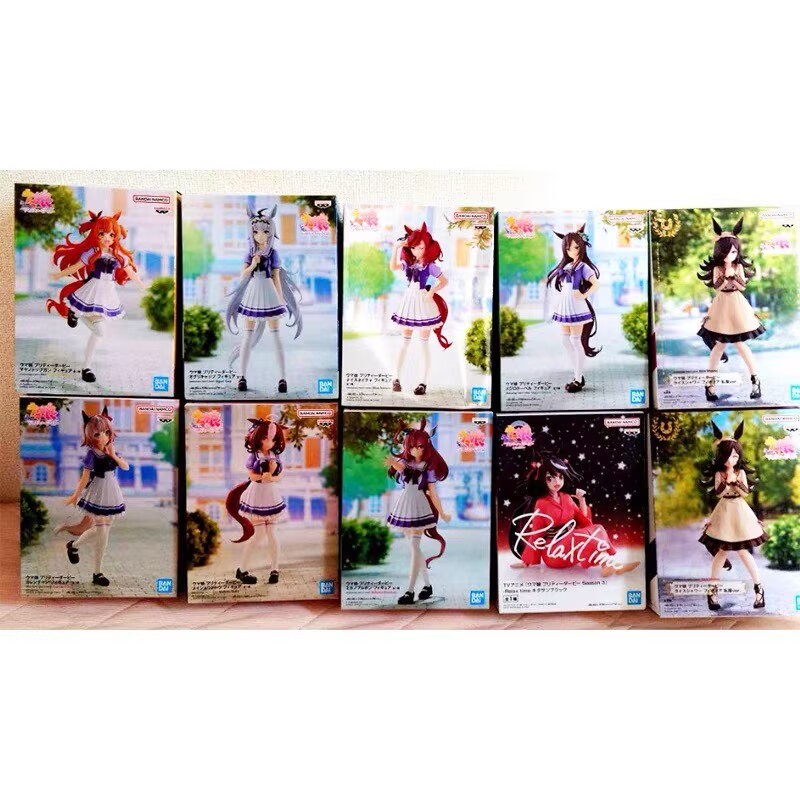 Model Kit Uma Musume - 오리지널 반다이 우마 무스메: 프리티 더비