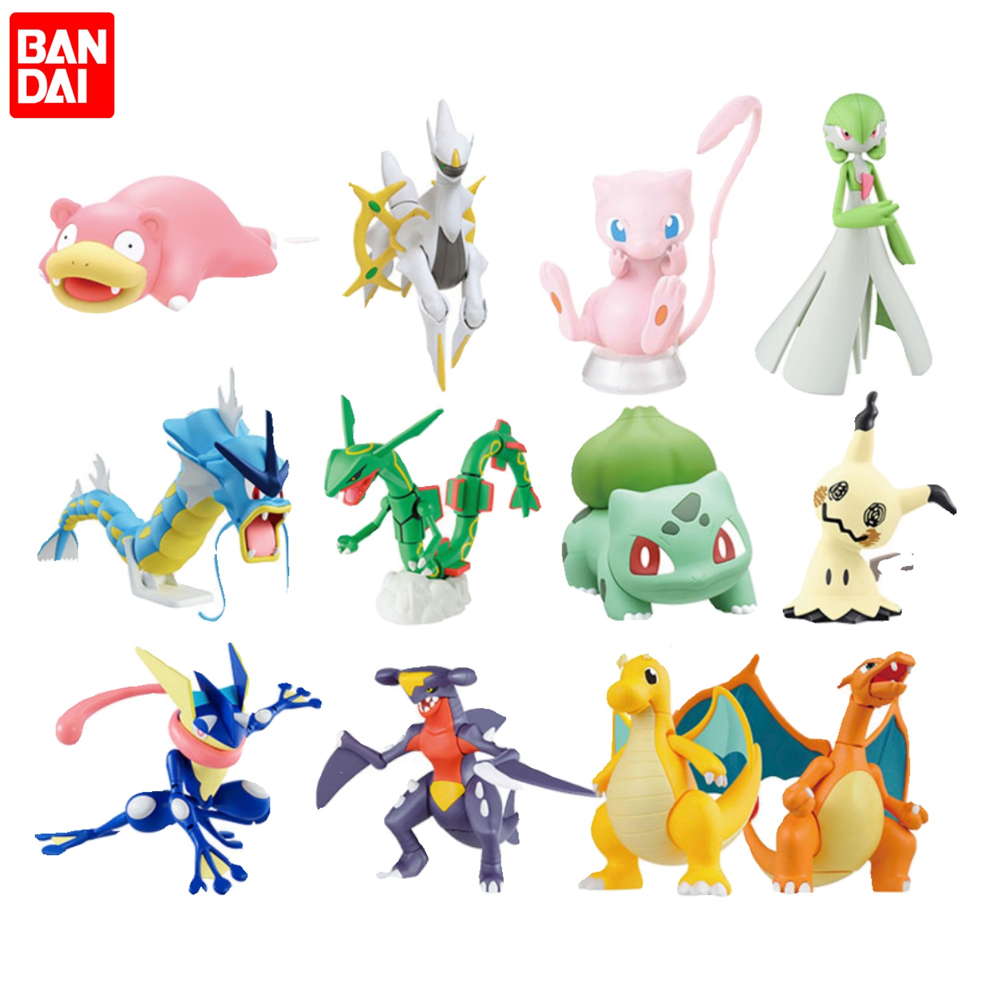 Model Kit Quick Charmander - 오리지널 반다이 포켓몬 모델 키트 빠른