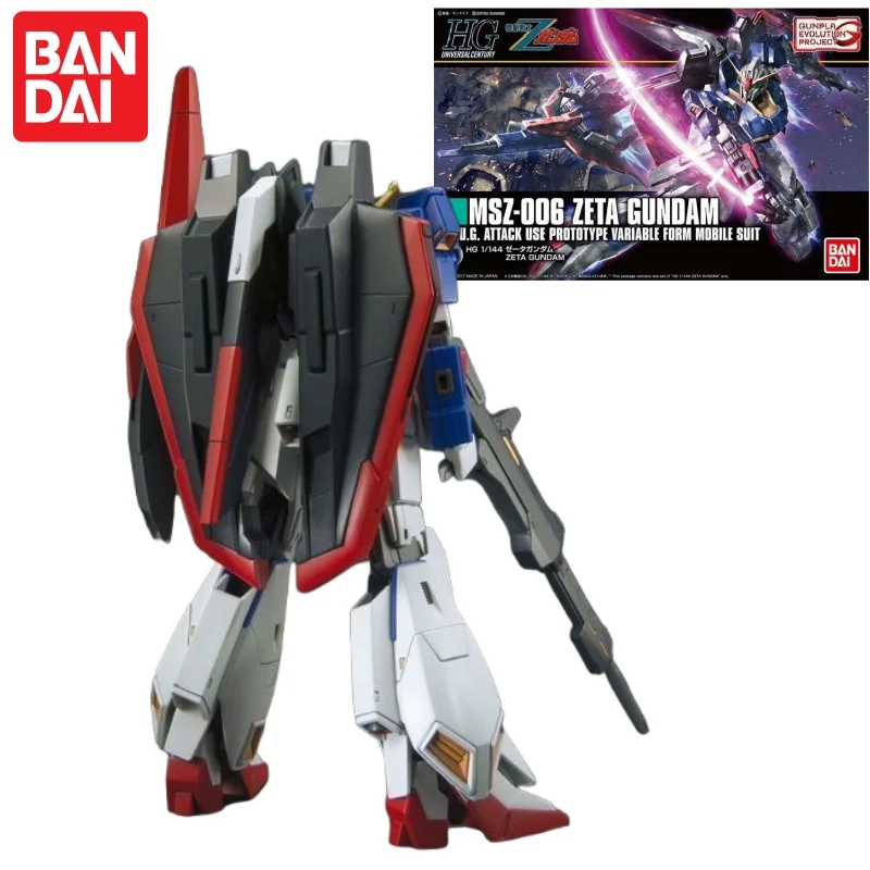 Model Kit Zeta Gundam - 오리지널 반다이 건담 모델 키트 Hguc