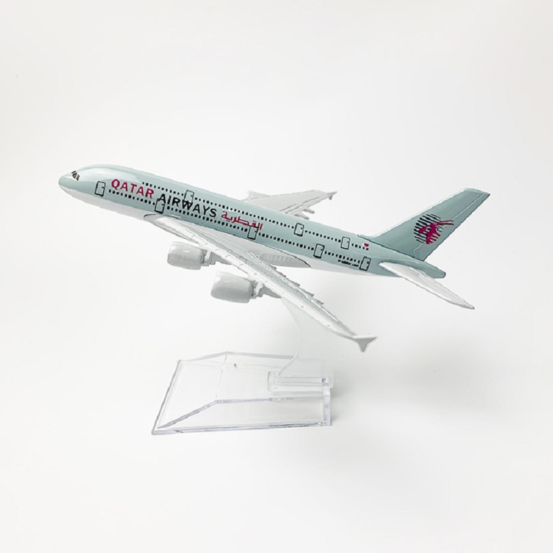 16cm 1/400 스케일 카타르항공 A380 다이캐스 - Model Kit Aircraft 리뷰 및 가격