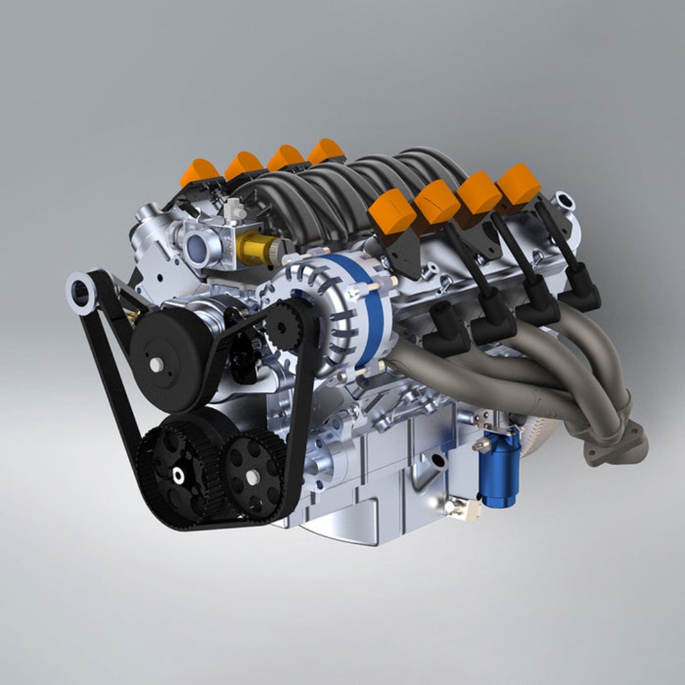 CISON V8 엔진 LS-52 52CC 1/5 수냉식 - Model Kit V8 Engine 리뷰 및 가격