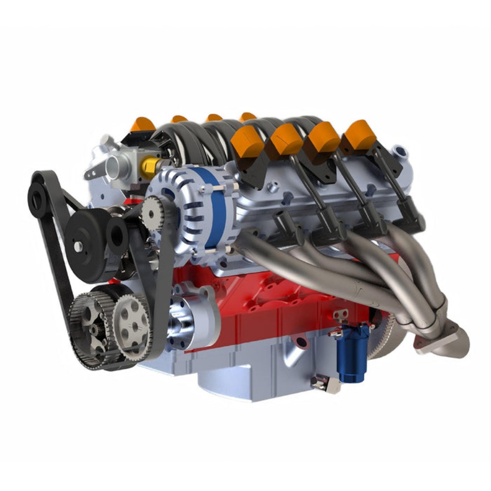 CISON V8 엔진 LS-52 52CC 1/5 수냉식 - Model Kit V8 Engine 리뷰 및 가격