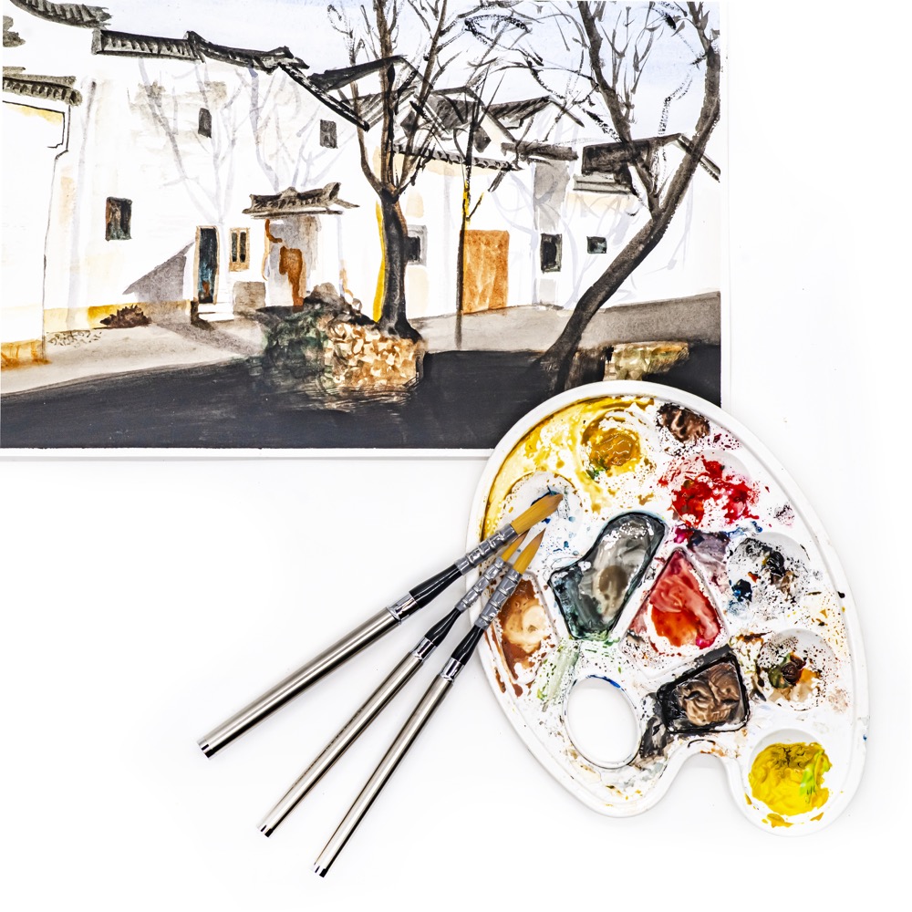 Artsecret 금속 포켓 분리형 그림 브러쉬 세트  - Model Kit Acrylic Paint 리뷰 및 가격