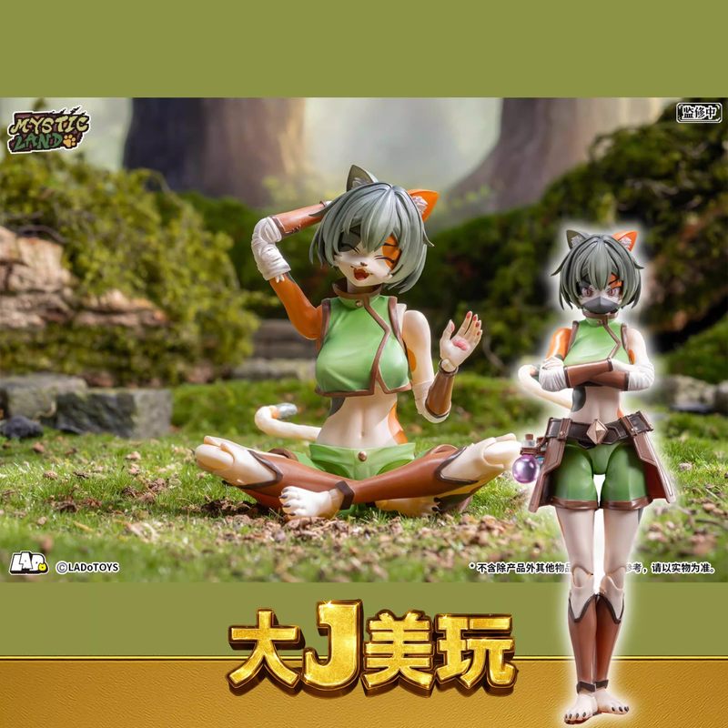 LADo TOYS 1/12 어드벤처 스쿼드 '칼리코 캣 - Model Kit Waifu 리뷰 및 가격