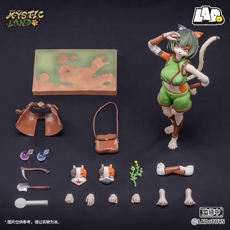 LADo TOYS 1/12 어드벤처 스쿼드 '칼리코 캣 - Model Kit Waifu 리뷰 및 가격