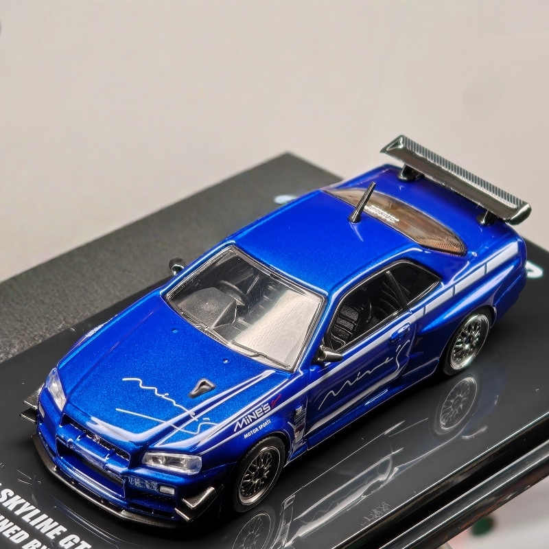 INNO64 1:64 MINE'S R34 V-SPEC  - Model Kit R34 리뷰 및 가격