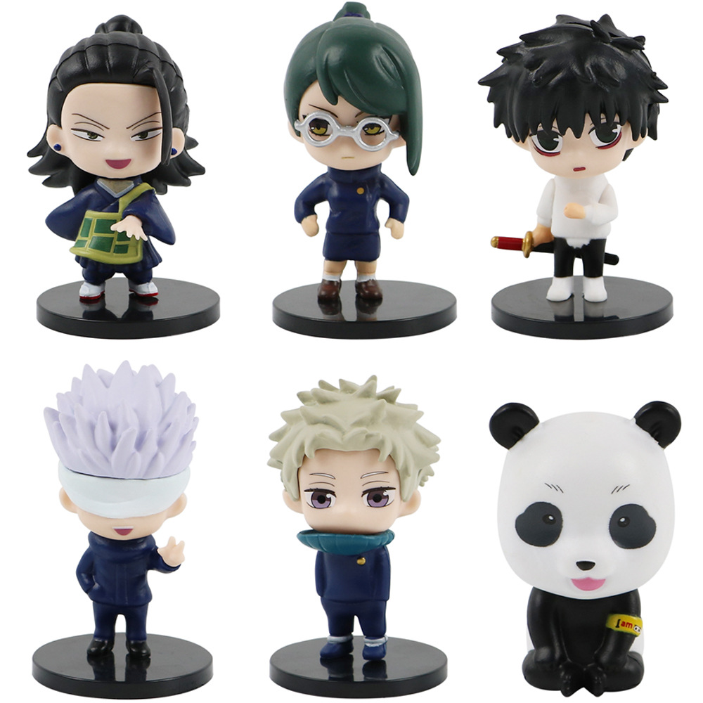 6 개/대 만화 Jujutsu Kaisen Gojo S - Model Kit Jujutsu Kaisen 리뷰 및 가격