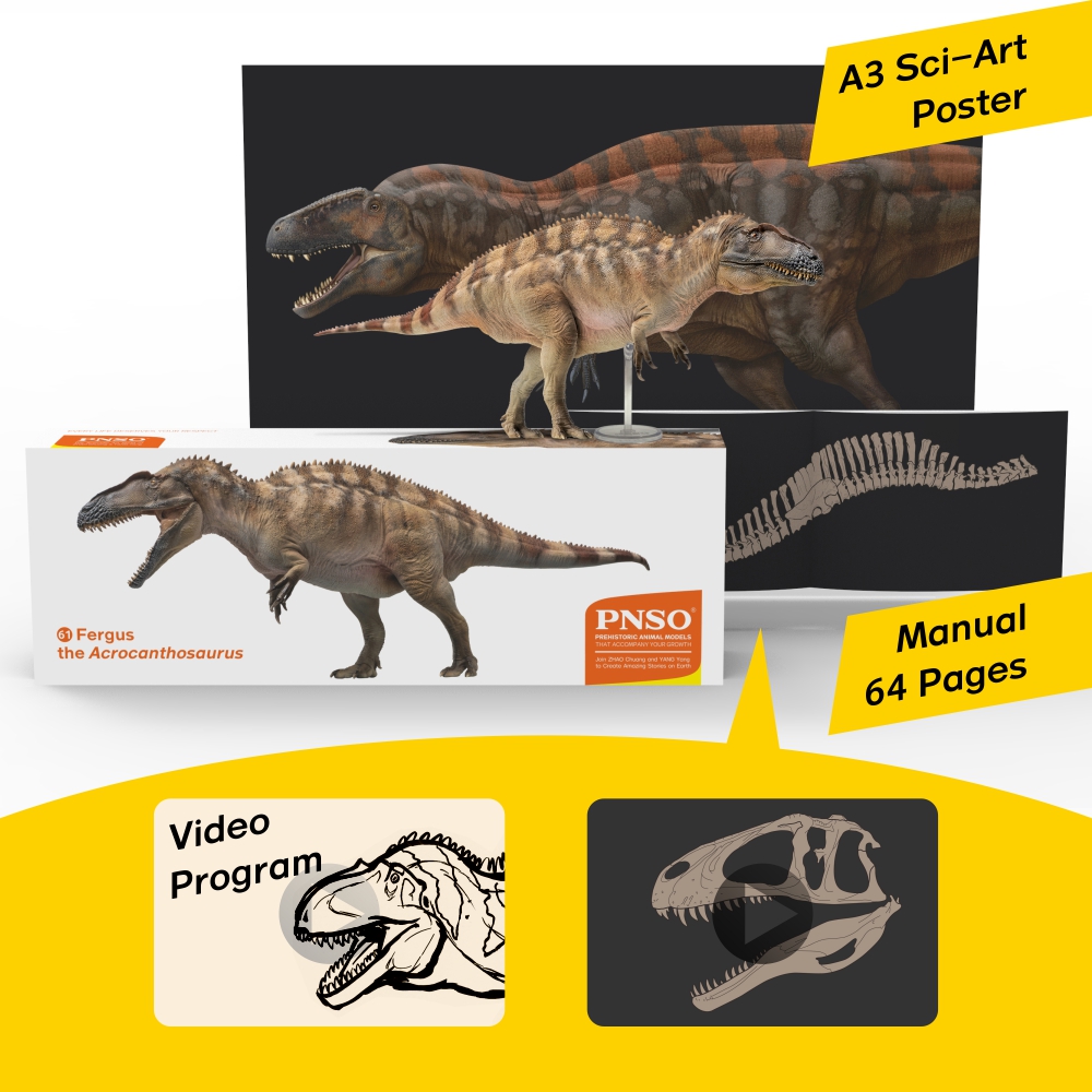 PNSO 선사 시대 공룡 모델:61Fergus the  - Model Kit Tristan 리뷰 및 가격