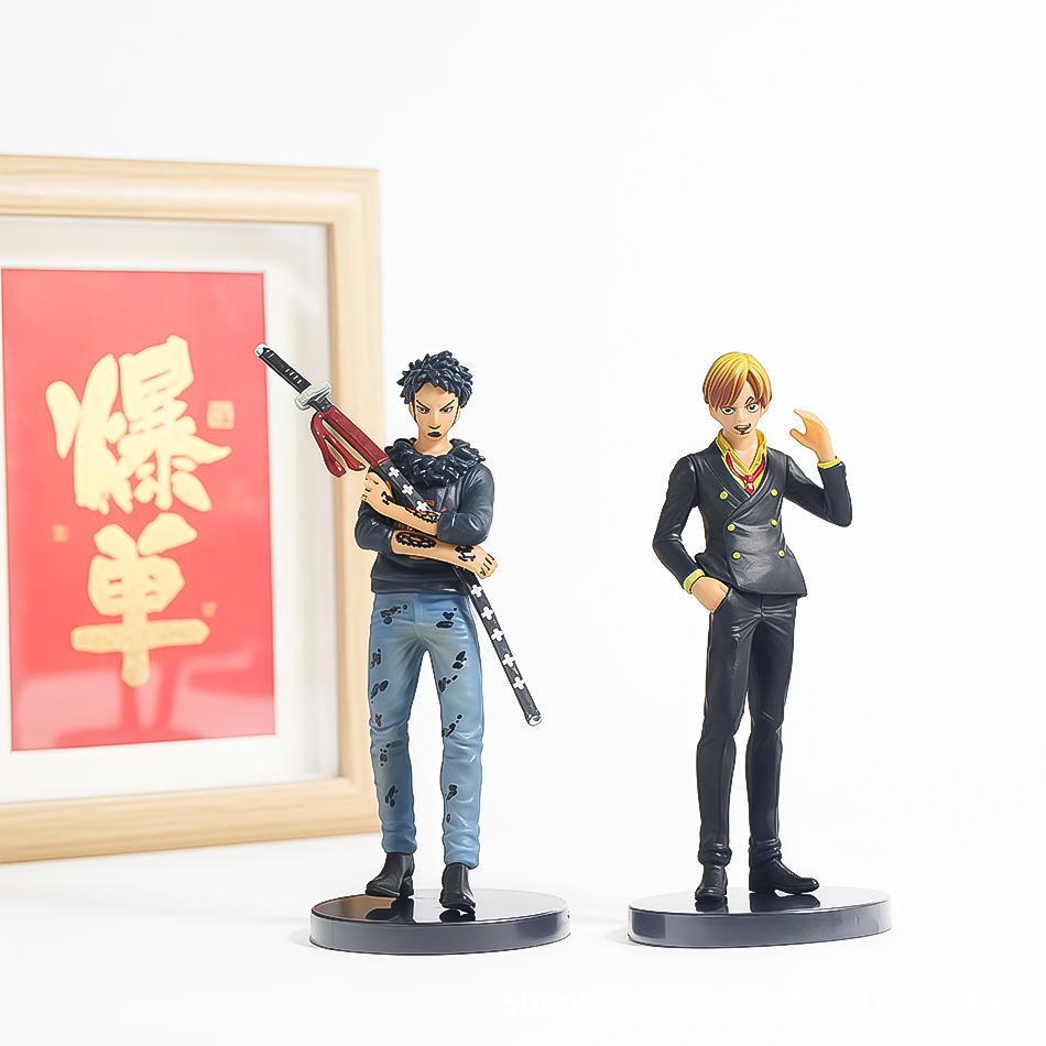 6pcs 애니메이션 원피스 피규어 루피 에이스 솔론 메 - Model Kit One Piece Bandai 리뷰 및 가격
