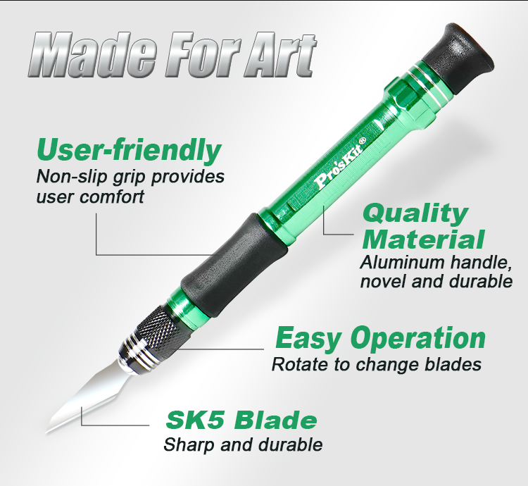 Pro'skit PD-398 핸드메이드 아트 조각 칼  - Model Kit Cutter 리뷰 및 가격
