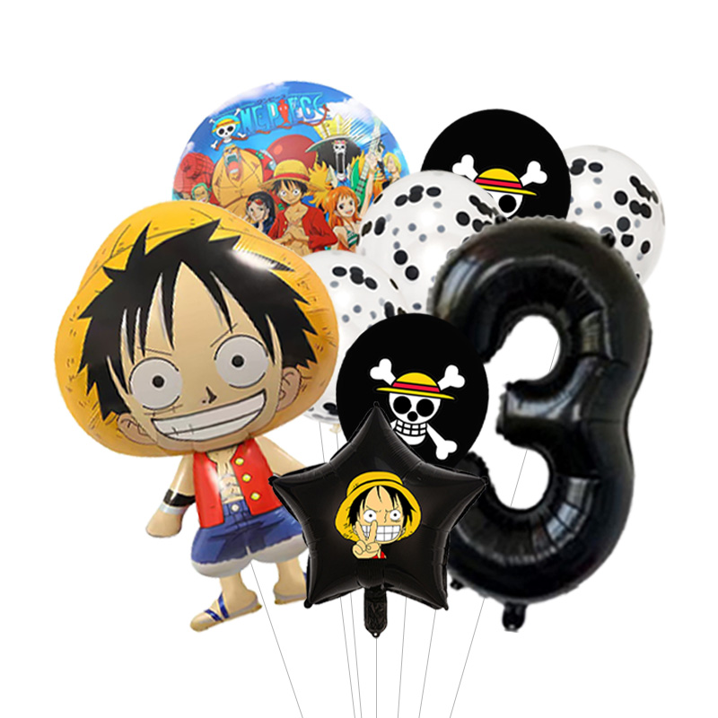 원피스 생일 풍선 키트 루피 포일 마일라 + 컬러 라텍 - Model Kit One Piece Bandai 리뷰 및 가격