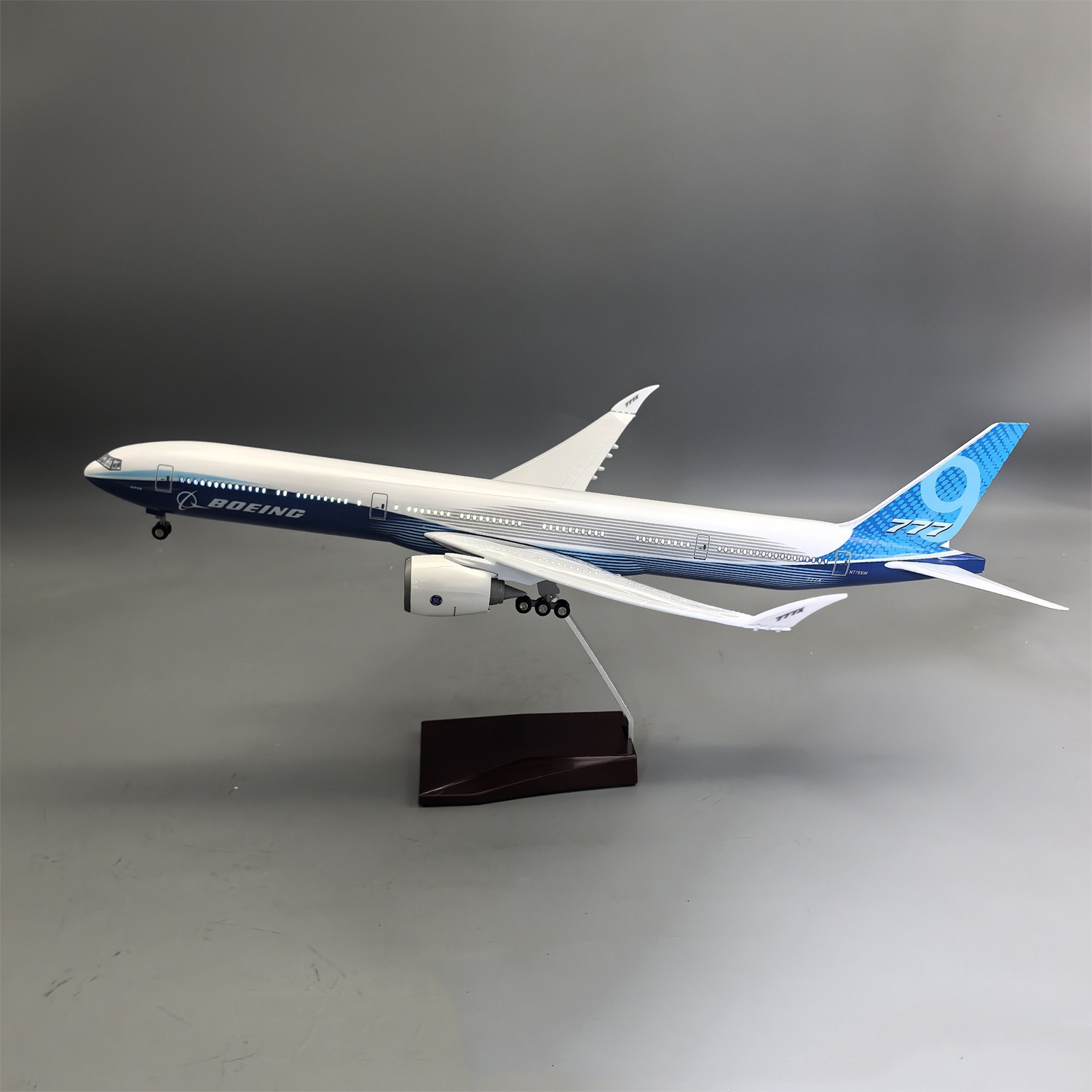 47cm 1/157 대형 프로토타입 B777-9X 다이 - Model Kit Aircraft 리뷰 및 가격