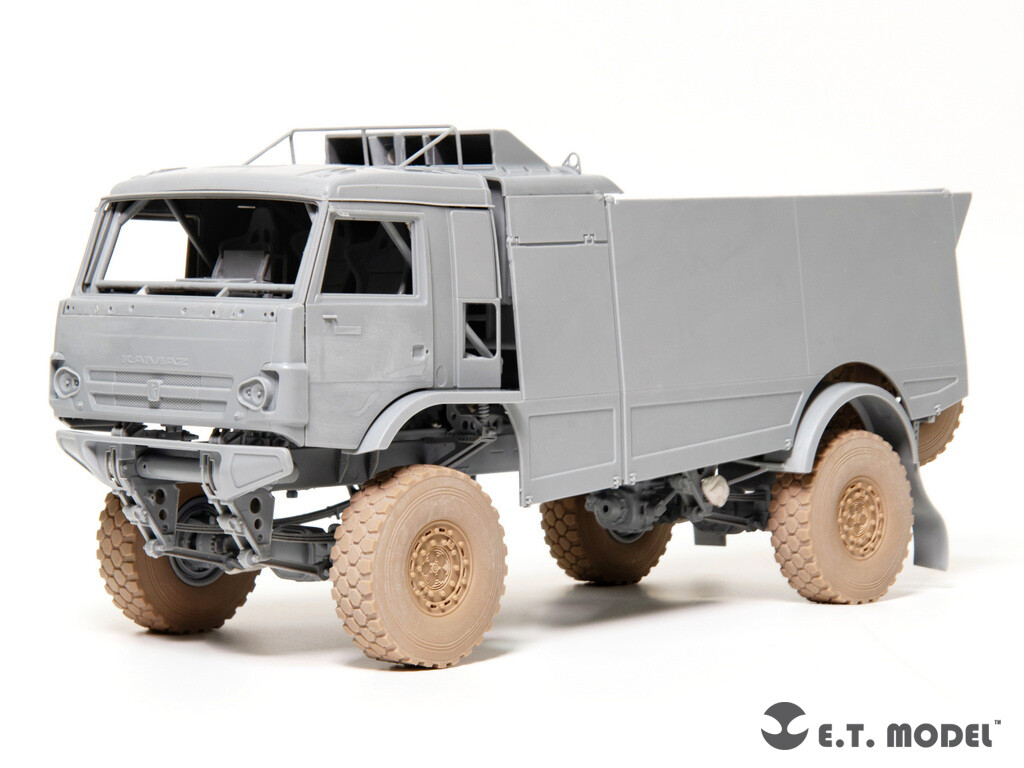 E.T. KAMAZ-43509 트럭용 모델 3D 프린트 - Model Kit Zvezda 리뷰 및 가격