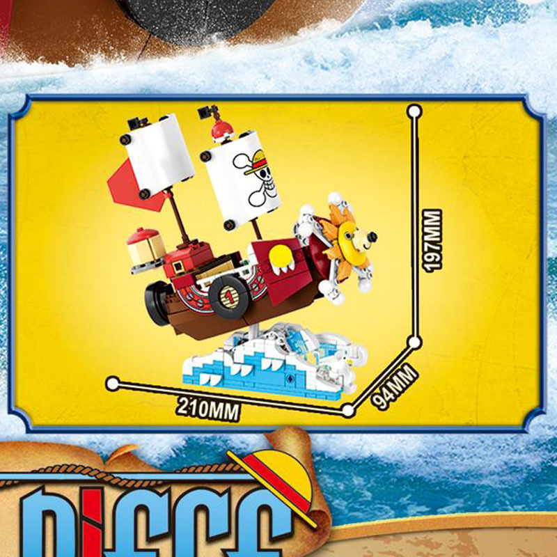 4in1 원피스 THOUSAND SUNNY 마이크로 블 - Model Kit One Piece Bandai 리뷰 및 가격