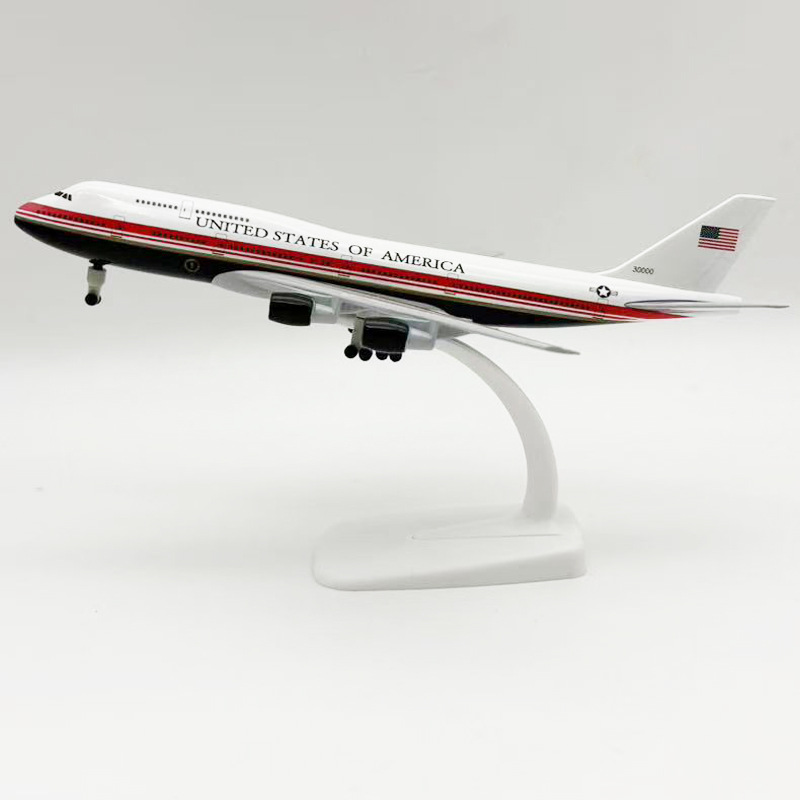 새로운 20cm 미니어처 비행기 에어포스원 B747-2 - Model Kit Aircraft 리뷰 및 가격