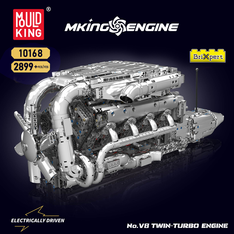 몰드 킹 10168 V8 트윈 터보 엔진 키트 2899 - Model Kit V8 Engine 리뷰 및 가격