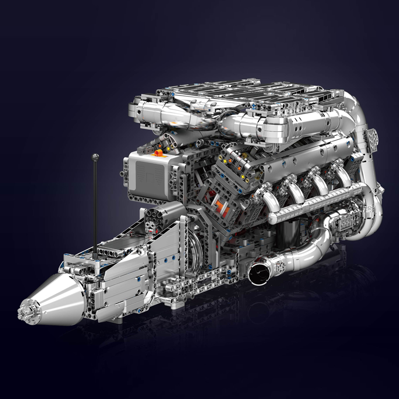 몰드 킹 10168 V8 트윈 터보 엔진 키트 2899 - Model Kit V8 Engine 리뷰 및 가격