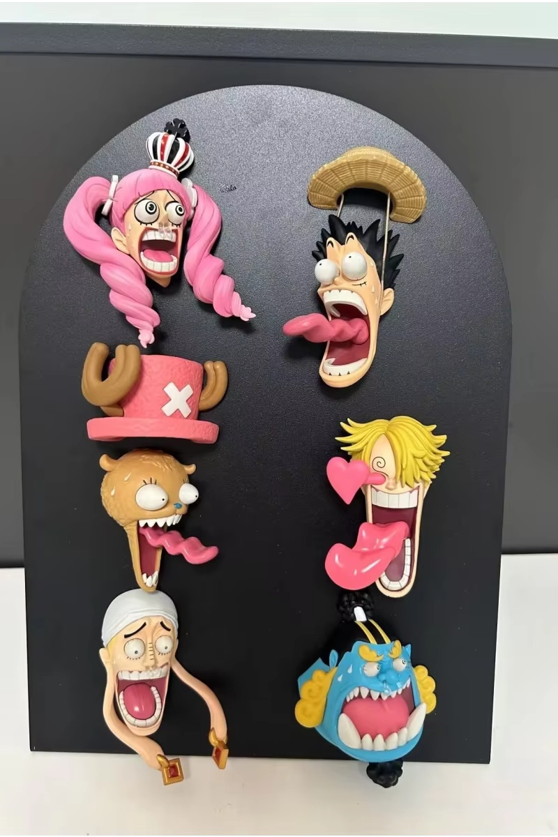 재고 있음 Jumpshop 원피스 공포 냉장고 스티커  - Model Kit One Piece Bandai 리뷰 및 가격